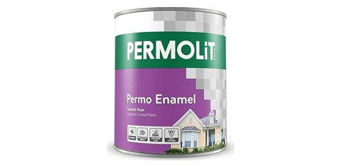 PERMOLİT PERMO ENEMAL SENTETİK YAĞLI BOYA 0,75 LT ÇİMEN YEŞİLİ